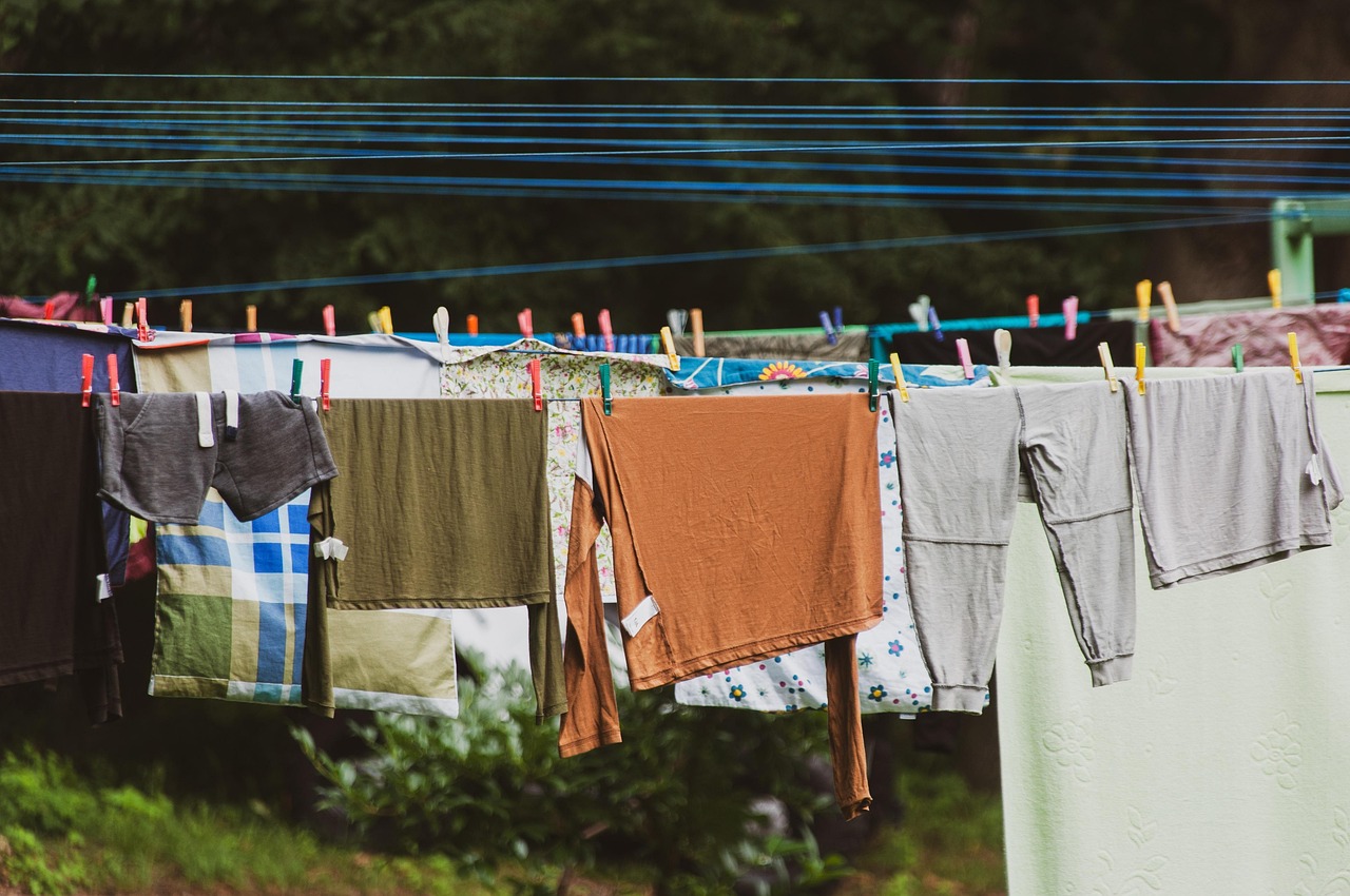 Laundry, clothes line, clothing — 4 DIY AC maintenance tips during quarantine