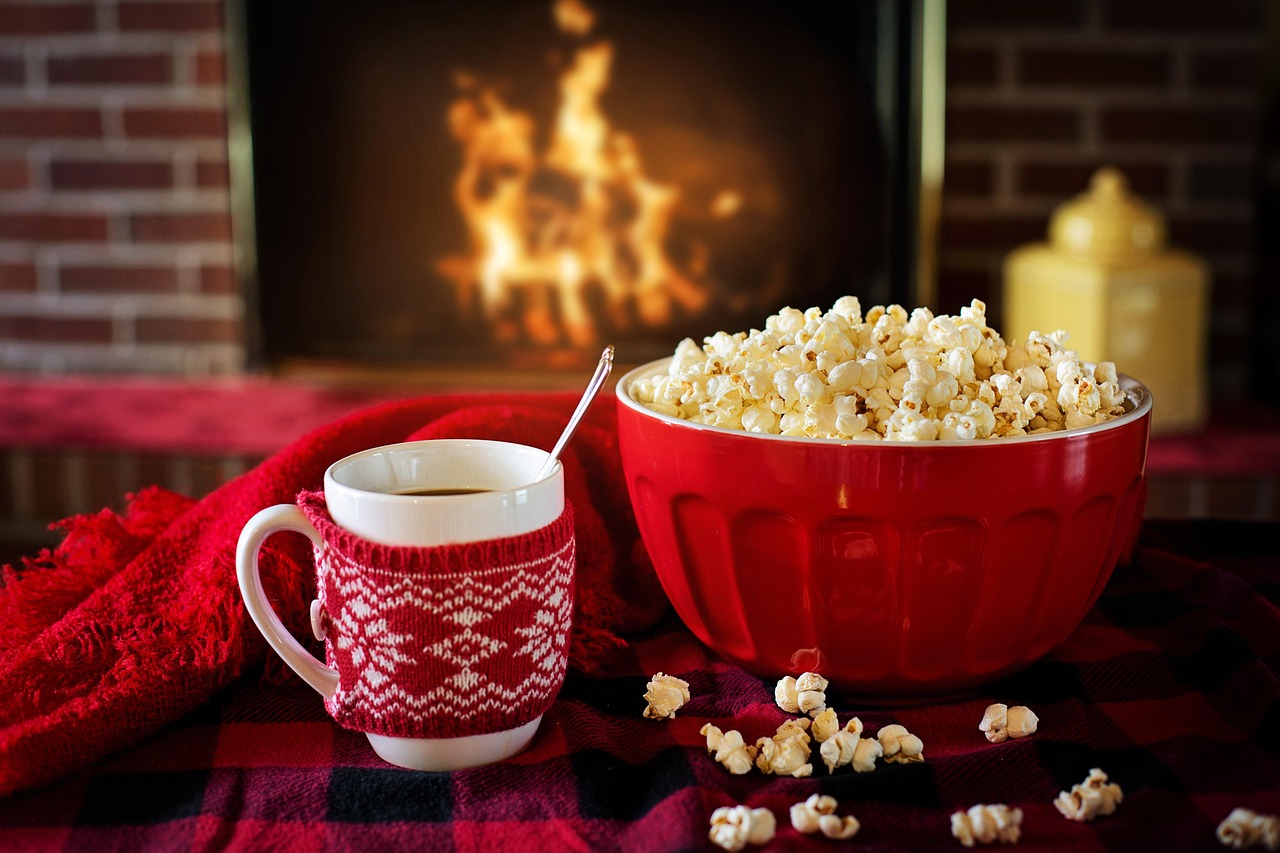 Warm and cozy, popcorn, coffee — Accredited Builders - Retaining Walls installation Geelong
